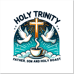 Holy Trinity Father Son and Holy Roast Posters and Art